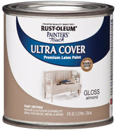 Painter's Touch Ultra Cover 1994730 Enamel Paint, Water Base, Gloss Sheen, Almond, 0.5 pt, Can, 120 sq-ft Coverage Area